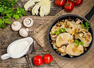 Gnocchi con funghi e patate