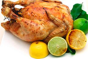 Pollo al sale con limone o lime