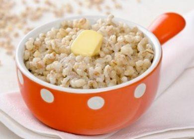 Porridge d'orzo