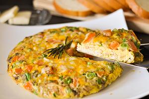 Deliziosa Frittata Italiana Come Egg Jellied Pie