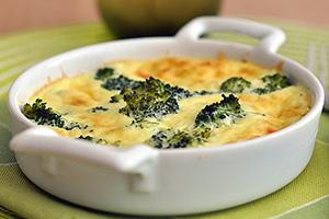 Frittata di broccoli al forno