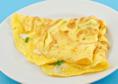 Frittata su un piatto