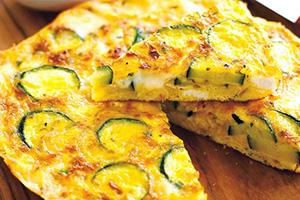 Fritata al forno con zucchine