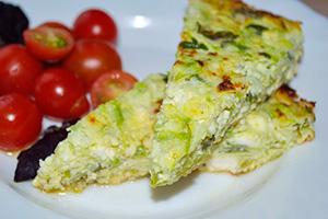 Frittata di zucchine e ricotta