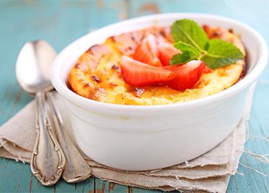 Casseruola di ricotta come in un asilo  come cucinare la ricetta più semplice a casa, cuocere passo dopo passo