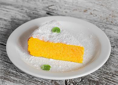 Casseruola di ricotta con zucca