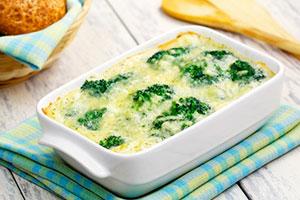 Casseruola di broccoli al forno