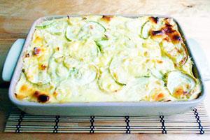 Casseruola di zucchine con patate