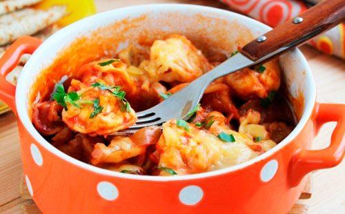 Gnocchi in padella rossa