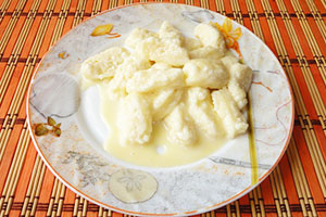 Gnocchi pigri con ricotta e farina d'avena