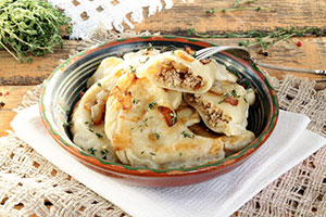 Gnocchi con carne e patate