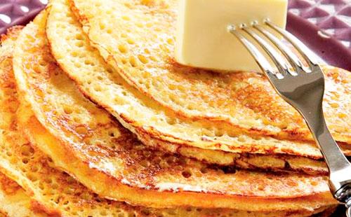 Pancakes al burro