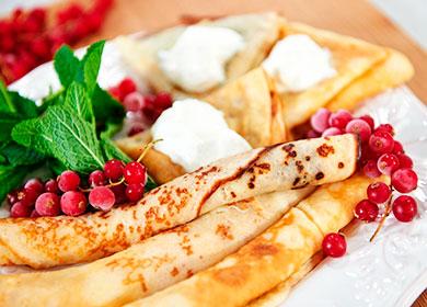 Pancakes con frutti di bosco