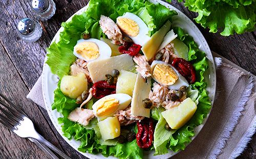 Insalata Di Tonno E Pomodori Secchi