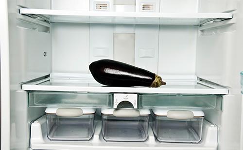 Melanzane in frigo