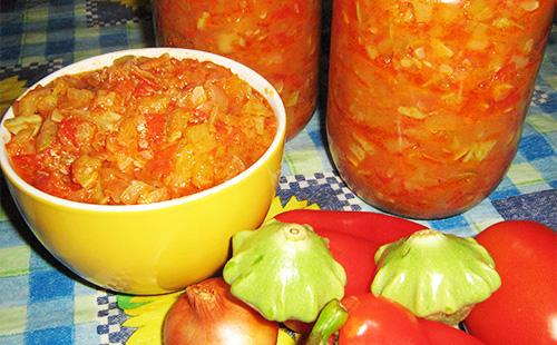 Caviale di zucca in una ciotola