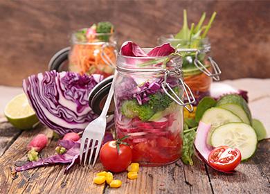 Insalata di verdure fresche