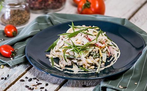 Insalata Di Cetrioli Con Salsiccia Affumicata