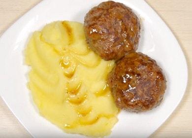 Le ricette più deliziose per polpette di carne di manzo e maiale: cucinare con foto passo dopo passo.