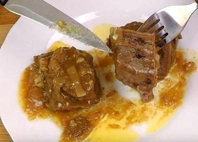 Tenero manzo del Cremlino: ricetta con foto e video passo dopo passo.