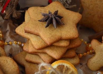 Delizioso biscotto di pan di zenzero: ricetta con foto passo dopo passo.