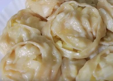 Manti con patate crude - semplici e gustose