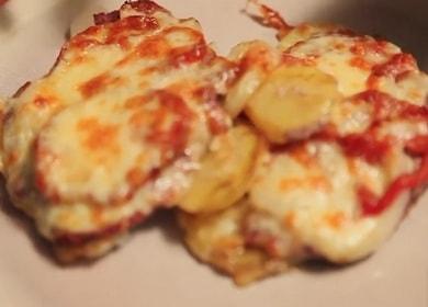 Cuciniamo correttamente la carne in francese di manzo al forno: una ricetta passo-passo con una foto.