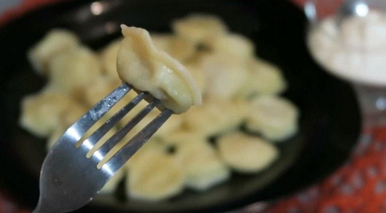 Gli gnocchi di tacchino sono molto teneri.