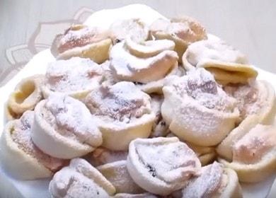 Biscotti alla conchiglia - deliziosi pasticcini per il tè in 30 minuti