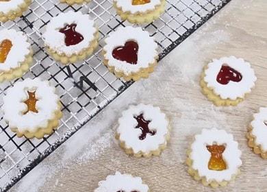 Biscotti di natale con marmellata - ricetta di festa