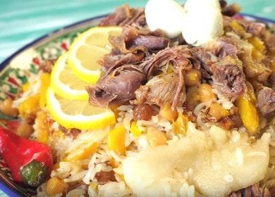 Cucinare un vero pilaf uzbeko: una ricetta con foto passo dopo passo.