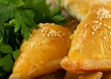 Samsa con pollo: delizioso, croccante, succoso