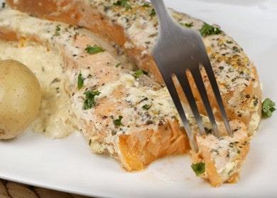 Salmone in salsa cremosa - è difficile immaginarlo più gustoso