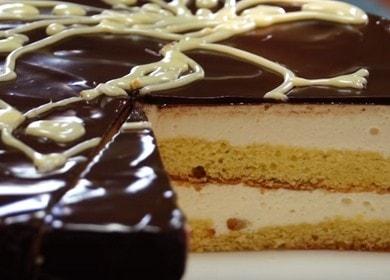 torta estremamente gustosa Latte di uccello dalla nonna di Emma: cuciniamo secondo la ricetta con foto passo-passo.