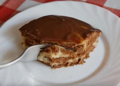 Torta senza biscotti - molto succosa e deliziosa