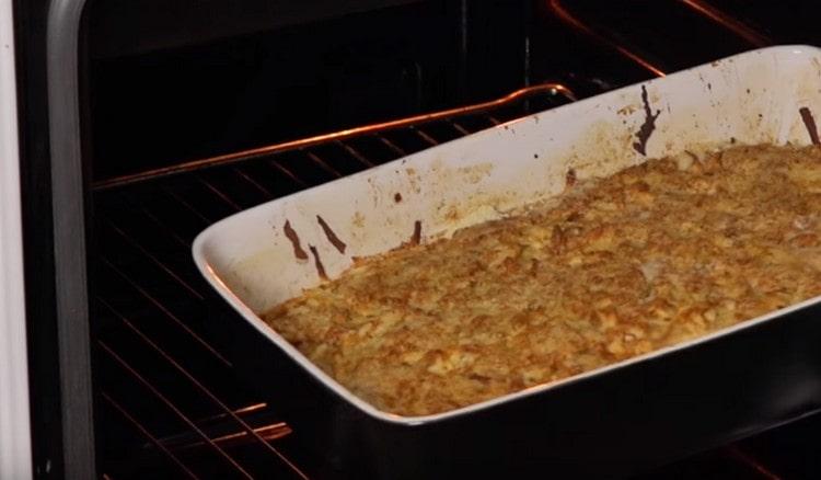 Mandiamo la torta al forno.