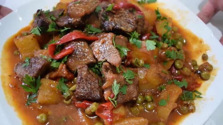 Manzo brasato con verdure - tutta la famiglia chiederà integratori