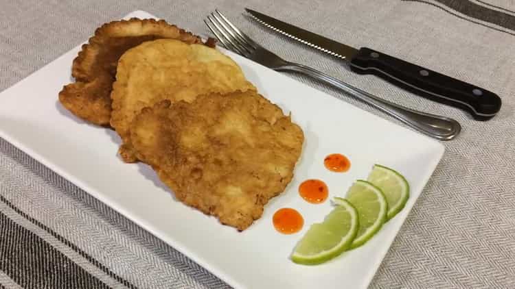 Prova a cuocere il petto di pollo in pastella