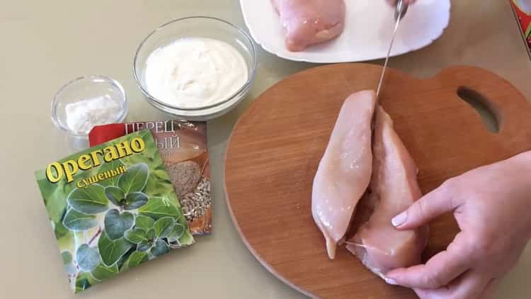 Ricetta passo dopo passo petto di pollo con patate al forno con foto