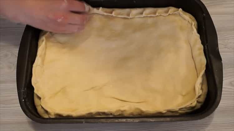 Secondo la ricetta per fare una gallina e una patata, pizzica l'impasto