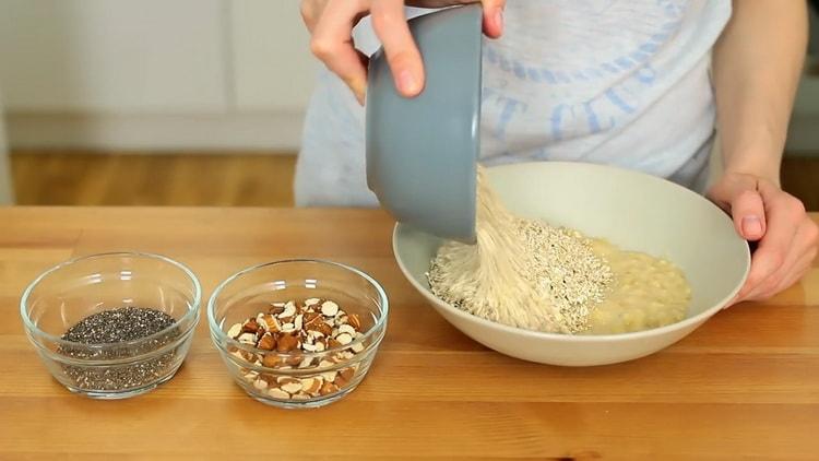 Combina gli ingredienti per preparare un biscotto.