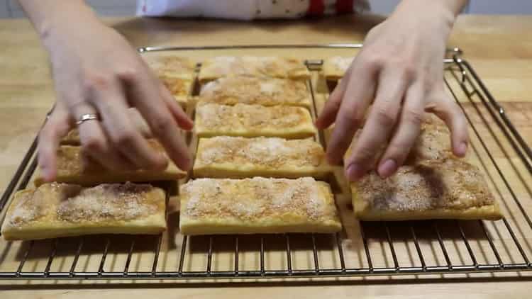 Biscotti di pasta sfoglia - una ricetta molto semplice