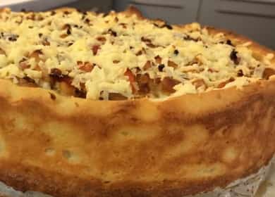 La torta del villaggio della nonna - una deliziosa ricetta con verdure e pasta di patate