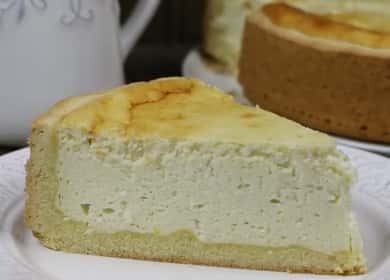 Torta aperta con ricotta - molto gustosa, tenera e ariosa