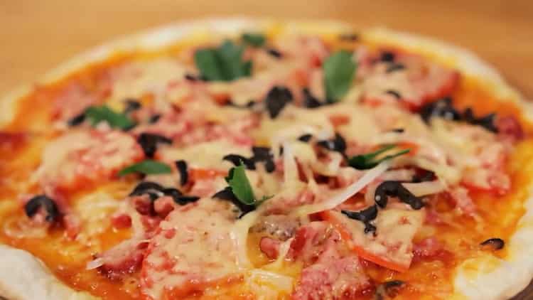 pizza cotta al microonde