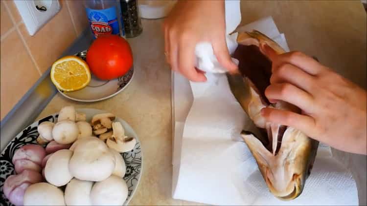 Per preparare la kappa in forno, prepara gli ingredienti