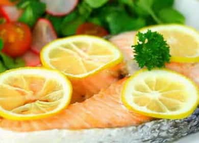 Ricetta per salmone al forno con limone