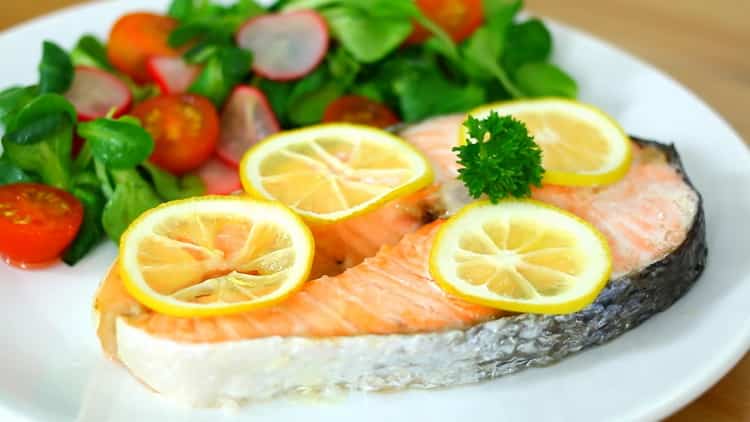 Ricetta per salmone al forno con limone