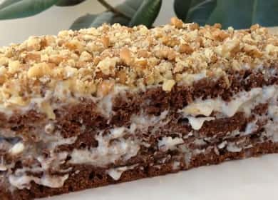 Torta al cioccolato Kefir - molto facile da fare