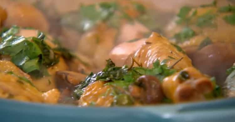 Fricassea di pollo ricetta graduale con foto